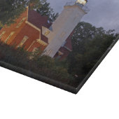 40 Mile Point Lighthouse op het snijplank bij sche (Hoek)