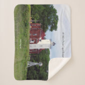 40 Mile Point Lighthouse sherpa blanket Sherpa Deken (Voorkant)
