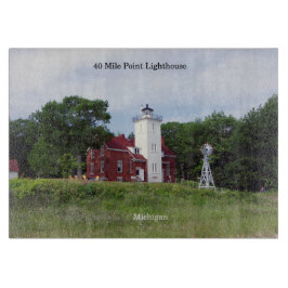 40 Mile Point Lighthouse snijplank
