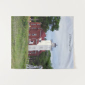 40 Mile Point Lighthouse wandtapijt Wandkleed (Voorkant (horizontaal))