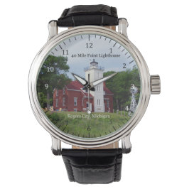 40 Mile Point Lighthouse watch Horloge