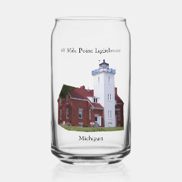 40 Mile Point vuurtoren kan glas