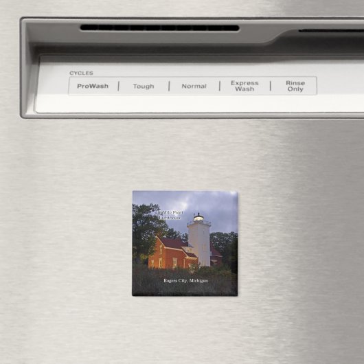 40 Mile point vuurtoren schemer magnet (Insitu (Vaatwasser))