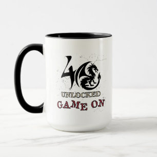 40 Ontgrendeld~Game On Mok