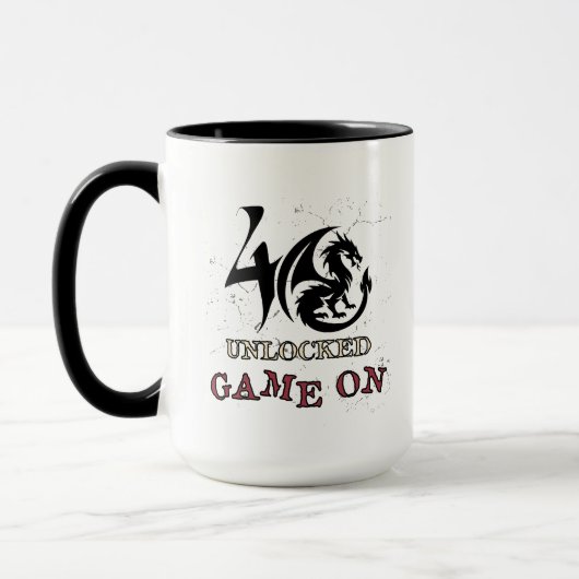 40 Ontgrendeld~Game On Mok (Links)