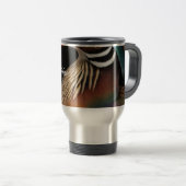 40 oz Beker met handvat, Roestvrij staalkop Reisbeker (Voorkant rechts)