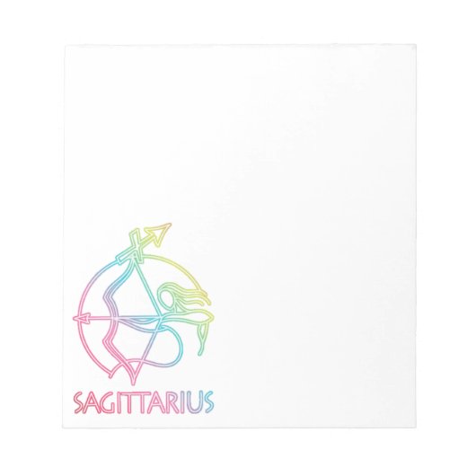 40 pagina Sagittarius notitieblok (Voorkant)