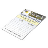 40 pagina's - Dagelijkse planning van Marguerite Notitieblok (Schuin)