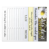 40 pagina's - Dagelijkse planning van Marguerite Notitieblok (Voorkant)