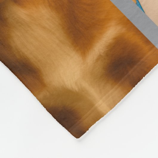 40 Photo Collage Template And Text Personalized Fleece Deken (Hoek)