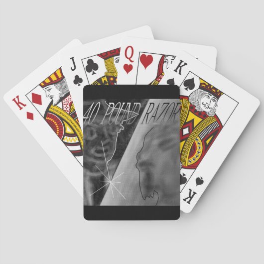 40-ponden razor speelkaarten (Achterkant)