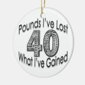 40-ponden verloren versiering keramisch ornament (Links)