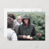 40 Princess Diana Lochmaddy 1985 Briefkaart (Voorkant / Achterkant)