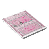 40 Prinses Birthday Snoep Bar Wrapper Party Favor Notitieblok (Schuin)