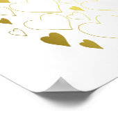 40 Redenen dat we van je houden - 40e verjaardag Poster (Hoek)