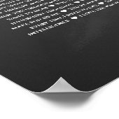 40 redenen waarom ik van je hou, het karton lichte poster (Hoek)