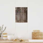 40 redenen waarom ik van je hou poster (Keuken)