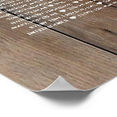 40 redenen waarom ik van je hou poster (Hoek)