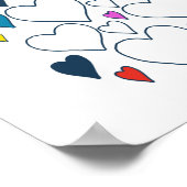 40 redenen waarom we van je houden - 40e Birthday  Poster (Hoek)