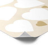 40 redenen waarom we van je houden Harten Gift Ver Poster (Hoek)