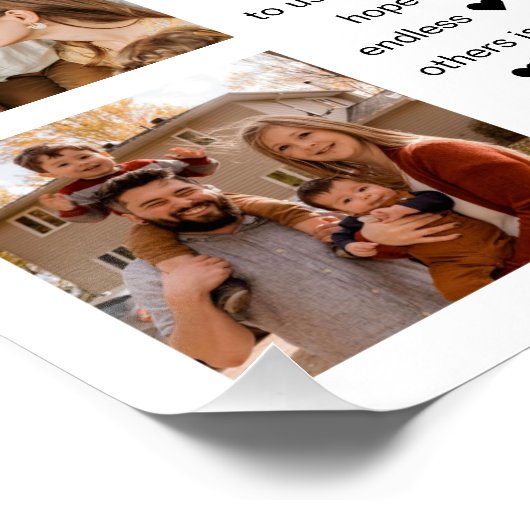 40 redenen waarom we van je houden verjaardagscade perfect poster (Hoek)