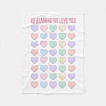 40 redenen We houden van je - 40e verjaardag cadea