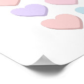 40 redenen We houden van je - 40e verjaardag cadea Poster (Hoek)