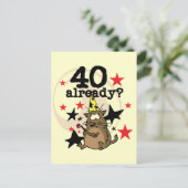 40 Reeds 's ochtends Briefkaart (Staand voorkant)