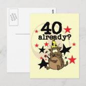 40 Reeds 's ochtends Briefkaart (Voorkant / Achterkant)