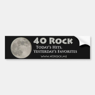 40 Rock Radio Bumpersticker