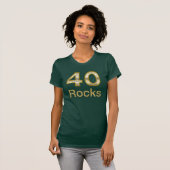 40 Rocks Bling T-shirt (Voorkant volledig)