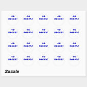 40 Rocks Ronde Sticker (Vel)