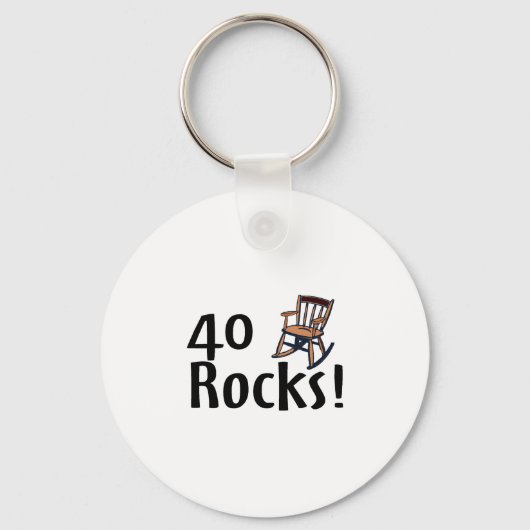 40 Rocks Sleutelhanger (Voorkant)
