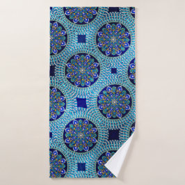 40 Royal Blue Bath Towel Badhanddoek