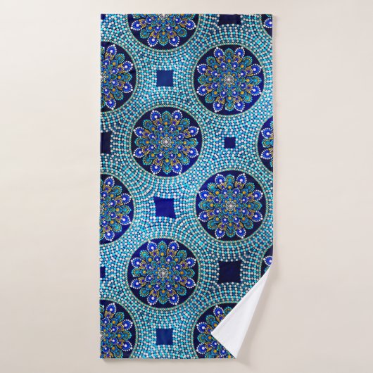 40 Royal Blue Bath Towel Badhanddoek (Badhanddoek)