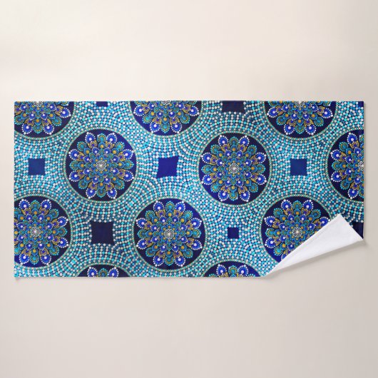 40 Royal Blue Bath Towel Badhanddoek (Badhanddoek)