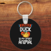 40.Rubbereend voor eenden Sleutelhanger (Voorkant)