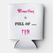 40 Something & Full of Fun Koelbox Blikjeskoeler (Voorkant)
