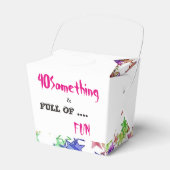 40 Something & Full of Fun Neem de gunstbox uit Bedankdoosjes (Voorkant Zijde)