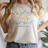 40-veertig maken er goed uitzien van de 'Birthday  T-shirt