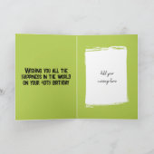 40 voeg vandaag foto toe voor hem groene gele verj kaart (Binnen)