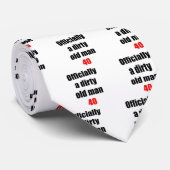 40 Vuile oude Man Stropdas (Opgerold)