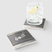 40 Watt Athene, Athene Georgia, 40 watt Stenen Onderzetter (Zijkant)