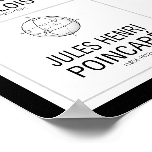 40 Wiskundigen Poster (Hoek)