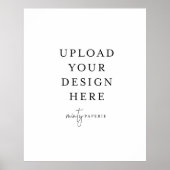 40 x 50 inch extra groot Poster - Portret (Voorkant)