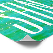 40 X 55 CANVAS GLANS POSTER GOLDBRUG (Hoek)