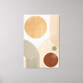 40" x 60" Boho Abstract Canvasprint Kunst aan de M Canvas Afdruk (Voorkant)