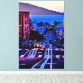 40 X 60 SCHILDERACHTIG SAN FRANCISCO CITY CANVAS P (Insitu (Houten vloer))