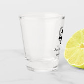 40 years aged to perfection birthday name simple  shot glas (Links)