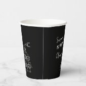 40 years Birthday Champagne tower funky Papieren Bekers (Rechts)